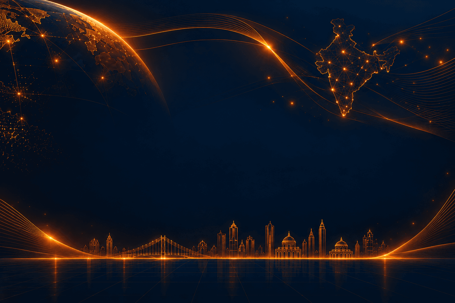 Growthora Footer Background