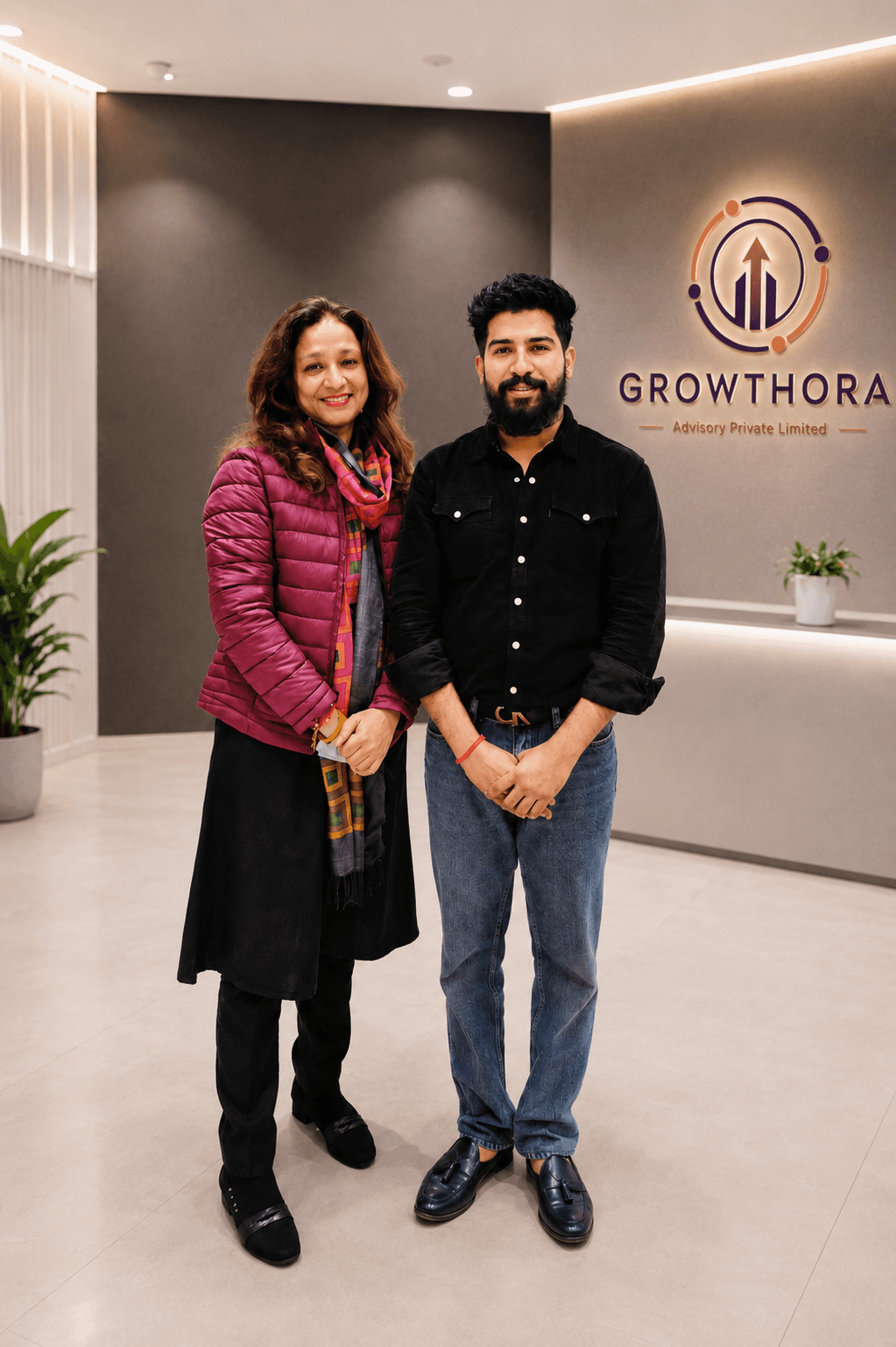 Growthora engaging with Ms. Mona Tiwari on India's startup ecosystem