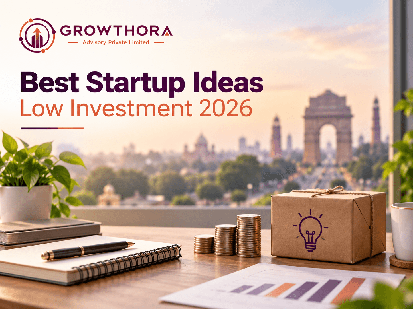 Best Startup Ideas in India with Low Investment for 2026 Best startup ideas in India with low investment for 2026 showing business planning, small capital, growth concept and entrepreneurship opportunities